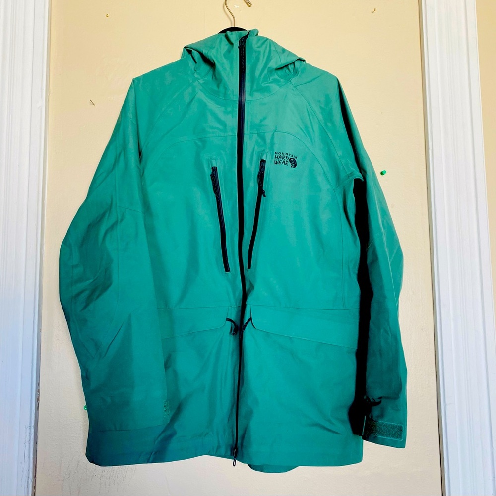 Mountain Hardware ski jacket - teal women’s L